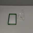 PSA Graded Card Display Acrylic Case for Standard PSA and CGC Slabs - Slab Case - PSA Card Case - Graded Card Display Case - Updated Dimensions - Stand Included (Green Border)