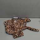 SUUKSESS Women Sexy One Piece Tummy Control Swimsuit Cutout Backless Bathing Suit (Medium, Leopard)
