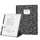 Case for 11" Kindle Scribe 2025 (3rd Gen) & Kindle Scribe Colorsoft with Pen Holder, Lightweight Leather Cover with Multi-Viewing Angles, Auto Sleep Wake (Green Daisy, 11 inch)