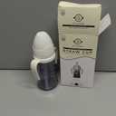 GROSMIMI Spill Proof no Spill Magic Sippy Cup with Straw with Handle for Baby and Toddlers, Customizable, PPSU, BPA Free 10 oz (White)