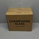 UMI UMIZILI Classic Champagne Flutes, Set of 12, 6 Oz Premium Stemmed Champagne Glasses, Sparkling Wine Glass, Crystal Clear