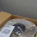 Boho Ceiling Fans with Lights, 20" Low Profile Ceiling Fan with Light Remote Control, Bladeless Flush Mount with 6 Speeds for Bedroom, Nursery, Living Room. (Beige)