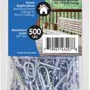 Koch Industries A21101 2/0 diameter 8-feet, Double Loop Porch Swing Kit, Steel Electro Galvanized, up to 500 lbs