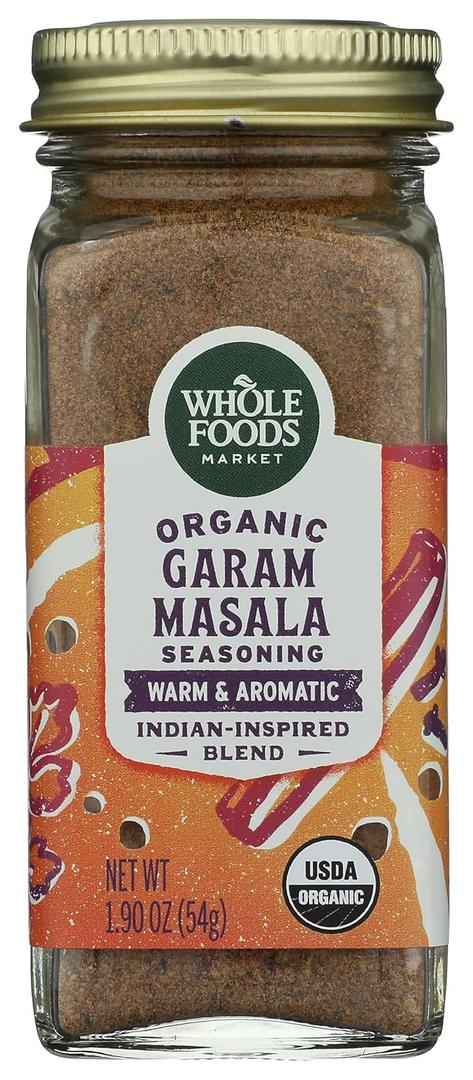 Whole Foods Market, Organic Garam Masala Spice Blend, 1.9 Ounce