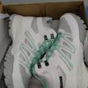 R CORD Hiking Boots Women Waterproof Non-Slip Womens Hiking Boots Ankle Support for Trail Walking Backpacking & Outdoor Adventures All Day (7.5, White)