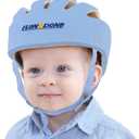 IULONEE Baby Head Protector Baby Protection Helmets Infant Walking Protective Cap Adjustable Baby Crawling Helmet Baby Safety Helmet Protective Baby Helmet for Kid Learning to Walk (Blue,16-22")