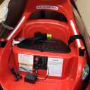 ELEMARA Kids Bumper Car, 1.9mph Max, 12V Electric Car for Toddlers, 360Spin Bumping Car with Music, 5 Lighting Mode, DIY Stickers, Ride on Car with Remote Control, 2-Speed, 2 Driving Mode, Red