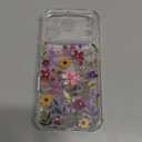 GVIEWIN for iPhone 17 Pro Case with Screen Protector, Upgraded [Full Camera Protection] [Non Yellowing] Floral Slim Shockproof Clear Women Phone Cover for iPhone 17 Pro 6.3" (Wild Bloom/Colorful)