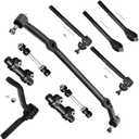SCITOO 10pcs Suspension Kit Tie Rod End Adjusting Sleeve Sway Bar Link Center Link Idler Arm Fit 1978-1987 For Buick Regal 1978-1987 For Chevy El Camino 1978-1983 For Malibu 1978-1988 Monte Carlo