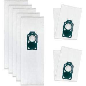7 Pack Replacement HEPA RLH-6 Vacuum Bags for Riccar SupraLite R10S R10D R10O R10SAND Simplicity Freedom R10S R10D S10P S10SAND Upright Vacuums Cleaner Filter #Part RLH6 SLH6