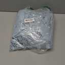 Homiest Decorative Knitted Throw Blanket with Fringe Soft & Cozy Tassel Blanket for Couch Sofa Bed (Baby Blue, 50x60)