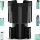 Car Cup Holder Expander Adapter with Offset Base, Cup Holder Extender for Car Compatible with Yeti 14/24/36oz, Hydro Flasks 32/40oz, Other Large Water Bottles and Mugs in 3.2"-4.0"
