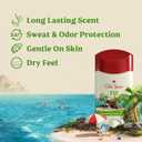 3 x Old Spice Men's Antiperspirant & Deodorant, 24/7 Lasting Freshness, Advanced Sweat & Odor Protection with Skin Conditioners, Invisible Solid, Fiji with Palm Tree Scent, 3.4 oz (Pack of 3)