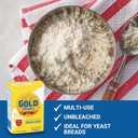 Gold Medal Premium Quality Bread Flour for Baking, 5 lb (EXP 12/22/26)