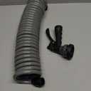Orbit 26382 Coil Garden Hose, 25 Feet, with 8-Pattern Hose Nozzle (Gray)