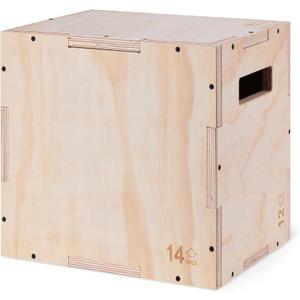 Amazon Basics Plyometric Jump Box, Plyo Box Jumps for Home Gym, 14"x12"x16"