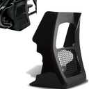 WOWTK Chin Spoiler for Harley 2017-2025 Touring Road King, Street Glide, Road Glide, and Electra Glide Standard Models,Vivid Black Finish