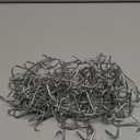 T-Post Clips (100pcs) Fence Wire Clips, Galvanized Steel Fence Clips, Time-Saving Convenient Pre-Cut Wire Ties