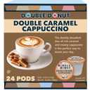 Double Donut Coffee Cappuccino Pods, Caramel Cappuccino, Single Serve for Keurig K Cups Brewers, 24 Count BBD 

12/28/2027