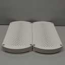 2 Pack Multi-Purpose Pull-Out Storage Organizers, Under Sink Organizers and Storage for Bathroom & Kitchen, Under Cabinet Organizers and storage, 14.8 Inch, White