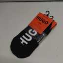 3 x HUGO Women's 2-pack Bold Logo Invisible Socks