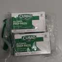 CURAD Alcohol Prep Pads (Pack of Boxes) 400 Pieces of Medium Isopropyl Alcohol Wipes Individually Wrapped First Aid Alcohol Swabs for Cuts & Scrapes; for General Cleansing 2 Pack