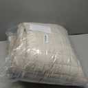 RECYCO Luxury Velvet Quilt Set Full Queen Size Bedding Sets, Ultra Soft Velvet Comforter Set, Lightweight Channel Box Stitch Oversized Bedspread Coverlet for All Season, with 2 Shams, Beige