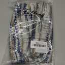 Blue Grey Gray Pillow Covers 18x18 Set of 2 Abstract Striped Pattern Decorative Outdoor Pillowcases Farmhouse Throw Cushion Case Couch Sofa Bed Decor