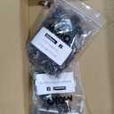 Tecmojo 18U Wall Mount Rack Network Cabinet for 19" IT Equipment, with Lockable Mesh Door and Side Panels, Cooling Fan, Black, 17.7inch Depth for AV/ Computer/ Electronics Equipment Data Rack