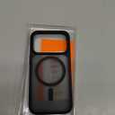 TORRAS Magnetic Shockproof for iPhone 17 Pro Case, Camera Control, Compatible with MagSafe, Military-Grade Protection, Stronger Slim Translucent Phone Case for iPhone 17 Pro, Black