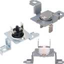 BlueStars 6931EL3003C Dryer High Limit Thermostat, 6931EL3004B Dryer Thermostat, 6931EL3003D Dryer Thermal Fuse - Compatible with LG and Kenmore Dryers