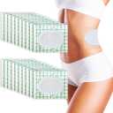 20 Pack Disposable Castor Oil Pack Wrap for Stomach, 8 x 6 Soft PU FilmCastor Oil Patches for Sensitive Skin, Organic Cotton, Water-Resistant, No Irritation, Anti LeakageNo Wash Castor Oil Pad