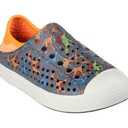 Skechers Kids Boy's Guzman Steps-Lil Dino Sneaker, Charcoal/Orange
6