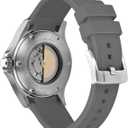 Kai Tian 18mm 20mm 22mm 24mm Curved Ends Silicone Watch Band, Premium Soft Silicone Adjustable Black Watch Bands Replacement Rubber Watch Strap for Women Men (Gray)