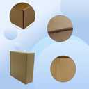 9x9x3 Inches Shipping Boxes Set of 25Brown Cardboard Boxes Recyclable Corrugated Mailers for Small Business, E-commerce, Gift Packaging Storage Boxes Products Box Self-Locking Folding Boxes