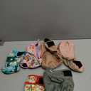 Leekalos Reusable Washable Dog Diapers Female (6 Pack) Highly Absorbent Doggie Diapers Size Adjustable Puppy Diapers for Dog Period Panties (Small, Flora)