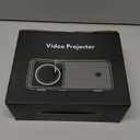 CiBest Mini Projector, Upgraded Full HD 1080P Support Video Projector, Portable Small Movie Projector, Compatible with iOS/Android/Windows/TV Stick/Box/USB/HDMI