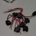 10packs Car T10 W5w LED Bulb Socket Lamp Extension Holder Connector