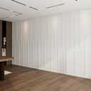 Pangda Peel and Stick Wall Molding Kit Flat Wall Molding Kit for Living Area Decor Premade Wainscoting Panels Accent Panel for Home, Office, Hallway, Dining Room(Classic Style)