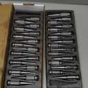 M14x1.5 Spike Lug Nuts, Set of 32 Chrome Spline Spiked Lug Nut with Key for Chevy Silverado 2500hd 3500hd GMC Sierra Yukon Dodge Ram 2500 3500 Ford F250 F350, 14x1.5 Acorn Solid Metal Truck LugNut