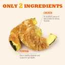 6 oz Pumpkin & Chicken Wraps – Gluten-Free, High-Protein & Low Fat, Healthy Dog Treats Dog Training Treats for Digestive Support, Dog Consitipation Relief & Contains Vitamins for Dogs