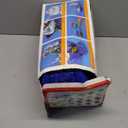 CUTE STONE Cargo Ship Toy & Gantry Crane, Toy Boat and Crane Playset with Sounds & Lights, Transport Containers, Push and Go Vehicle Cars, Kids Play Boats for Boys Girls