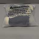 Ultrafun 5 Pairs Striped Crew Socks Cotton Cushioned Athletic Sports Running Socks for Men Women Teens (Medium, Black)