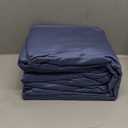 THREAD SPREAD 100% Pure Egyptian Cotton Split King Sheets Sets for Adjustable Bed - 1000 Thread Count 5 PC Top Split King Sheet for Sleep Number Bed, Cooling Sheets, Fits Mattress upto 18" - Deep Blue
