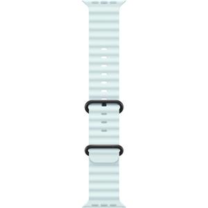 Apple Watch Band - Ocean Band (49mm) - Ice Blue with Black Titanium Finish - Regular Apple Watch Band - Ocean Band (49mm) - Ice Blue with Black Titanium Finish - Regular