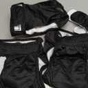 Pet Parents Washable Dog Diapers (3pack) + Extendrs of Durable Doggie Diapers, Premium Dog Diapers Female & Male (Large, Black) (Large (19-27"))