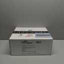 40 count Unbreakable Stemless Plastic Wine Champagne Whiskey Glasses Elegant Durable Disposable Indoor Outdoor Ideal for Home, Office, Bars, Wedding, 12 Ounce Cups Gold Rim (White Matte Gold)