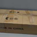 5-Light Linear Chandelier 35.4in Black Kitchen Island Lighting Fixture Dining Room Light Fixture Pendant Lights Ceiling Hanging Modern Kitchen Chandeliers Over Table with Clear Glass Shades