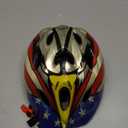 Atphfety Kids Bike Helmet, 2 Size Adjustable for Youth Toddler Boys & Girls 3-5-8-10-12-14 Years, Child Helmets with Visor for Skating Cycling Scooter (Blue-white gradient)