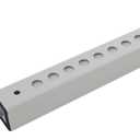 JEACENT AC Security Window Lock Bar, Window Security Bars - Sturdy Steel, Extends from 10" to 17 1/2" for Sliding Windows with AC Unit Installed